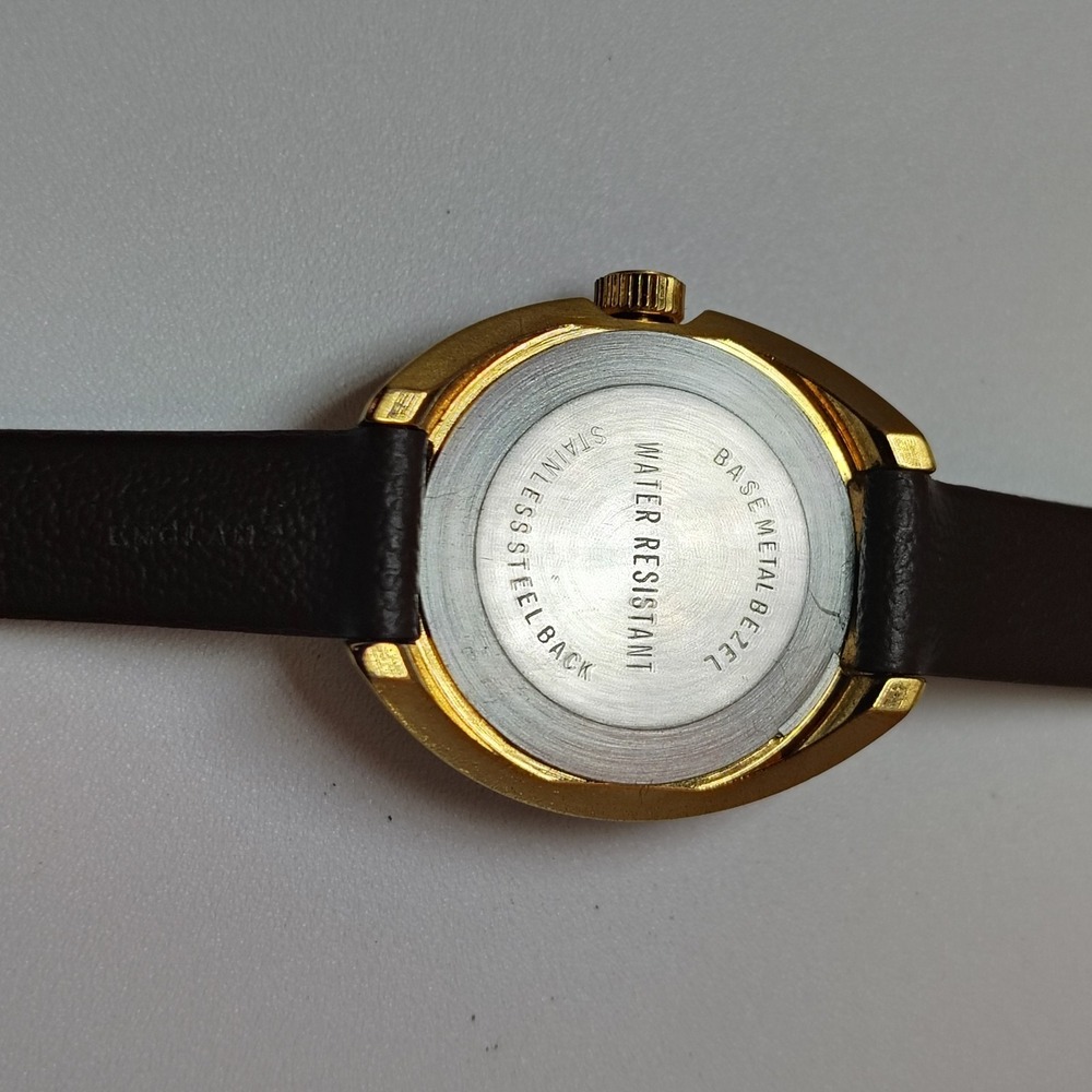 Vintage 1974 Timex Date Sunburst  Mechanical Wind Women's Watch Fully Restored‎ - Picture 5 of 10